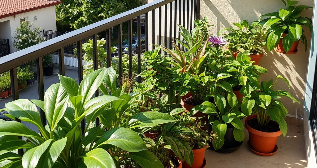 Balcony garden plant care and maintenance ideas