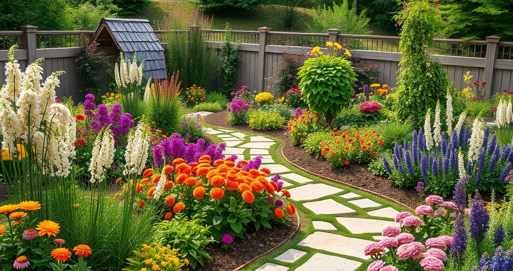 Transfer Your Yard Layout Perennial Flower Garden Design Plans
