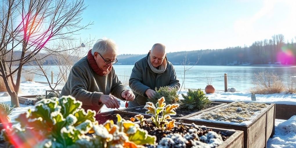 DIY Lakeside Garden Ideas for Winter Gardening